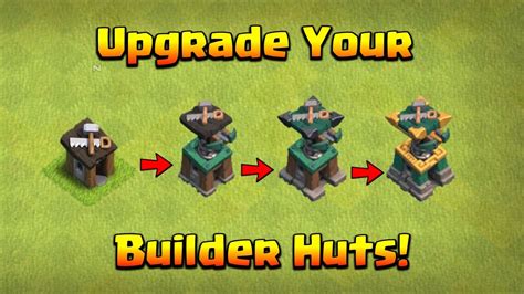 Upgrade Your Builder Huts In Clash Of Clans New Defense Youtube