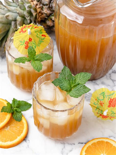 how to make pineapple tea