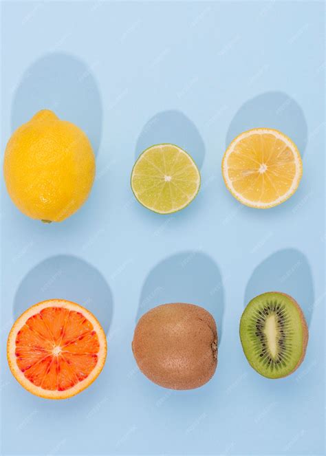 photo top view organic fruits   table