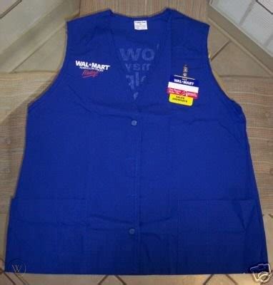 WALMART / WAL-MART EMPLOYEE VEST UNIFORM XL & NAMETAG | #25875700