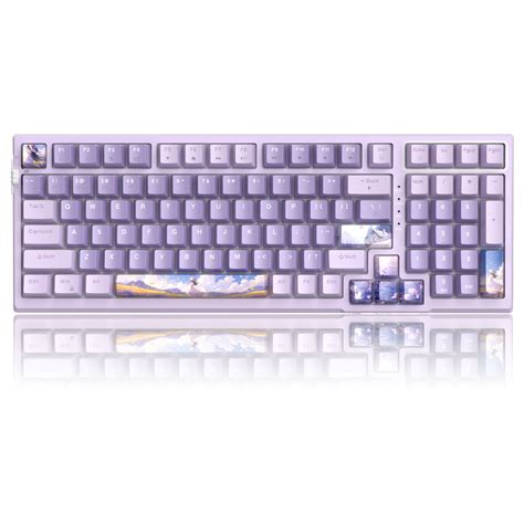 Magegee Sky Wireless Gasket Mechanical Gaming Keyboard Hot Swappable Rgb Custom Creamy