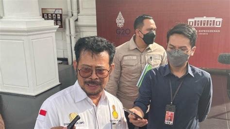 Syahrul Yasin Limpo Resmi Mundur Dari Jabatan Menteri Pertanian