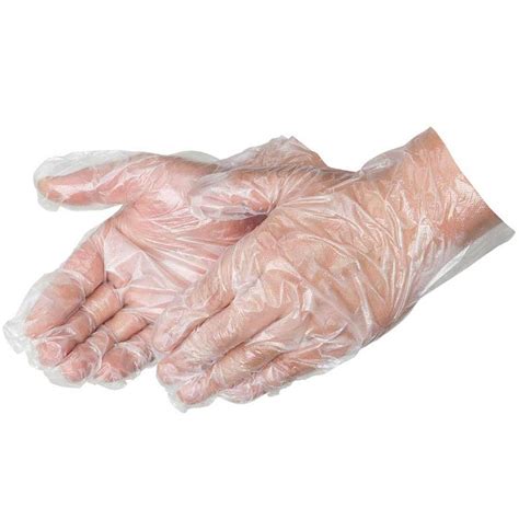 Liberty Glove 2600 Duraskin Clear Polyethylene Disposable Gloves The