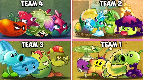 Pvz 2 Battlez Plant Teams Vs Plant Teams Vs Zombie Teams Who Is