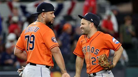 Houston Astros Texas Rangers Set Starting Lineups For ALCS Game 5