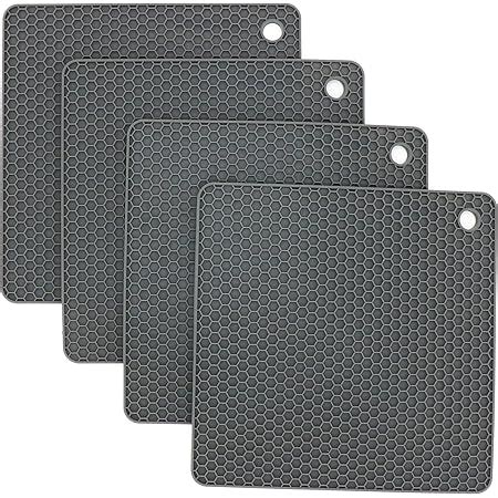Amazon Smithcraft Silicone Trivets For Hot Dishes Pots And Pans Hot Pads For Kitchen