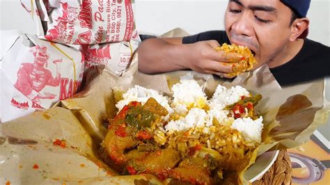 Sarapan Tanboy Kun Makan Bungkus Nasi Padang Jumbo Youtube