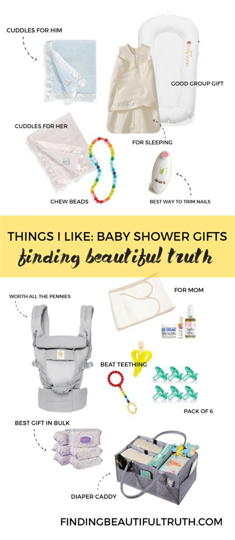 Things I Like: Baby Shower Gifts - Finding Beautiful Truth