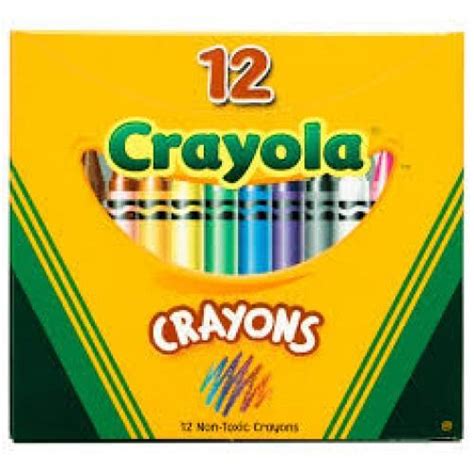 Knowledge Tree Crayola Binney Smith Crayola Crayons 12ct Tuck Box