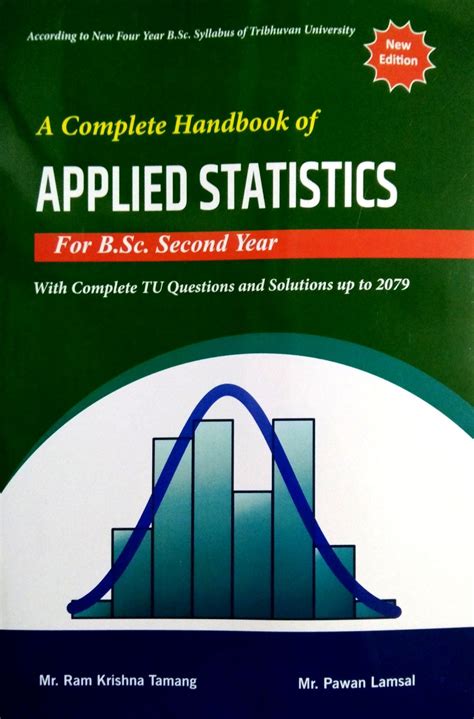 A Complete Handbook Of Applied Statistics For B Sc Second Year With