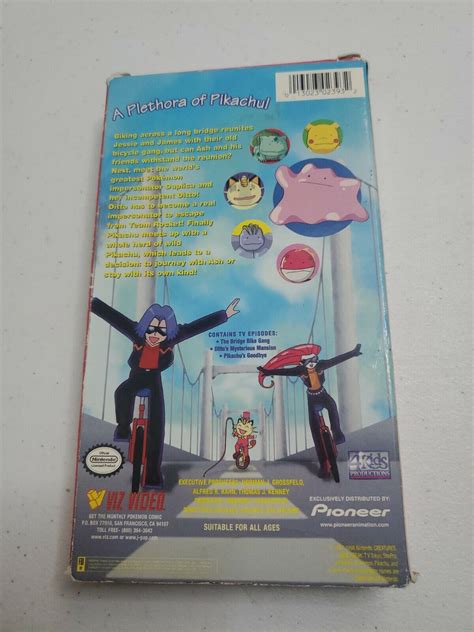 Pokemon Vol Pikachu Party Vhs Ebay