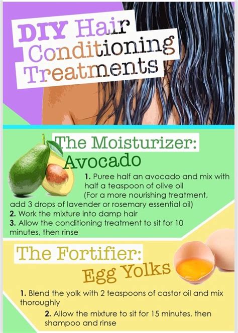 DIY Hair Conditioning Treatments - Love Your Hair #Fashion #Beauty #Trusper #Tip Diy Hair ...