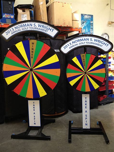 Prize Wheel Carnival Game Rental - Video Amusement San Francisco Bay ...