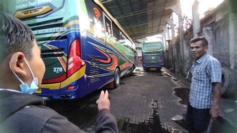 BUS ALS 253 SUDAH DI JOGJA BUS ALS 270 SIAP BERANGKAT KE MEDAN Als270