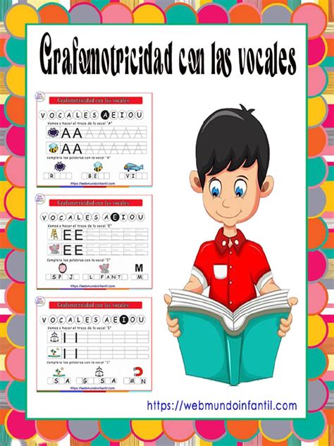 Grafomotricidad Con Las Vocales Pdf