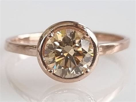 Kt Pink Gold Ring Ct Diamond Catawiki