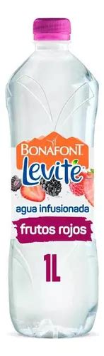 Levit Agua Infusionada Con Toque Sabor Frutos Rojos L Mercadolibre