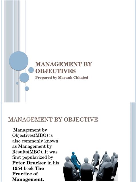management  objectives mbo
