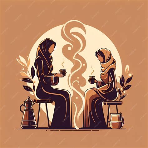 Digital Painting of middle eastern culture | Premium AI-generated image