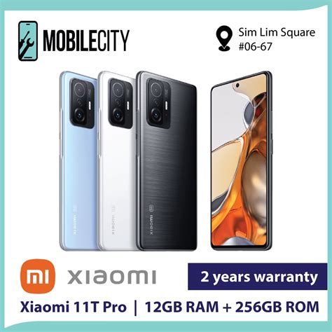 Xiaomi Mi 11t Pro 5g 12gb256gb 2 Years Local Xiaomi Sg Warranty