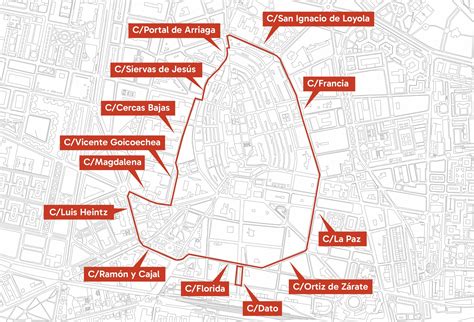 Así será la Zona de Bajas Emisiones de Gasteiz calles afectadas