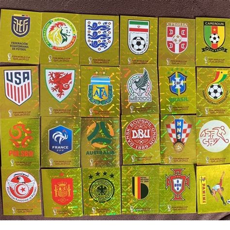 Figurinha Copa Do Mundo 2022 Escudos E Brilhantes Shopee Brasil