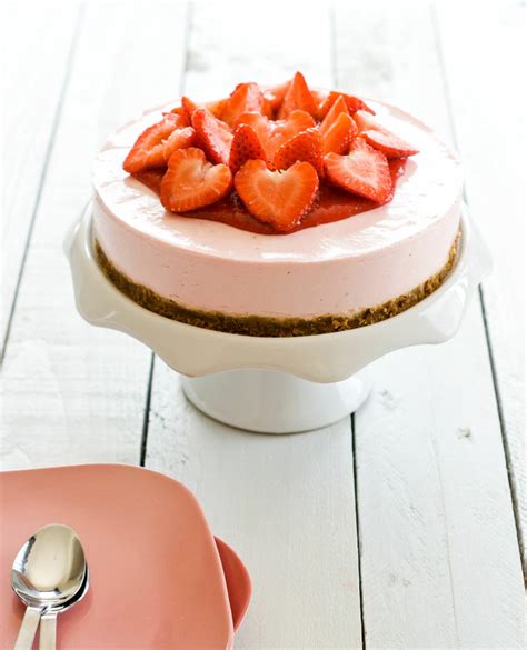 Cheesecake Fraise Sp Culoos Sans Cuisson Lilie Bakery