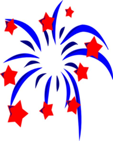 Download High Quality Fireworks Clipart Blue Transparent Png Images