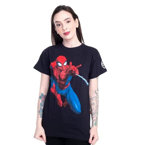 Camiseta Homem Aranha Super Heroes Marvel Camiseta Masculina