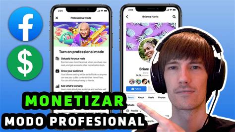 C Mo Monetizar Tu Perfil De Facebook Con El Modo Profesional Youtube