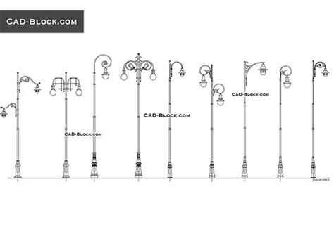 Lighting Free Cad Blocks Download Internal And External Illumination