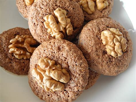 Walnuss Schoko Makronen Rezept Mit Bild Von Nunja Chefkoch De