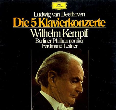 Deutsche Grammophon Kempff Beethoven Concertos