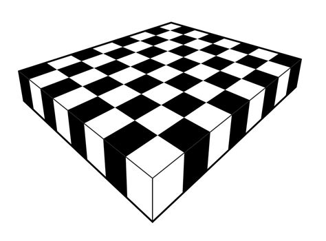 Draw A Chessboard In Perspective View Using Straightedge Only Joel