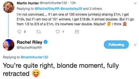 Rachel Riley Twitter Countdown Star Admits Embarrassing ‘blonde Moment