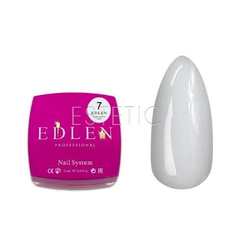 Купить Жидкий гель EDLEN Water Acrygel 07 Nude молочно белый 15 мл EsteticShop