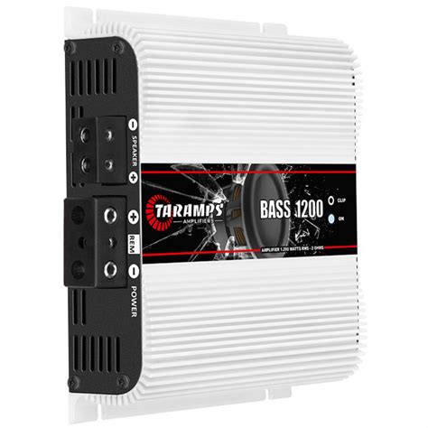 Módulo Amplificador Taramps Bass 1200 1200W Rms 2 Ohms 1 Canal