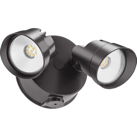 Lithonia Lighting 100 Watt EQ Bronze Integrated LED Dusk To Dawn