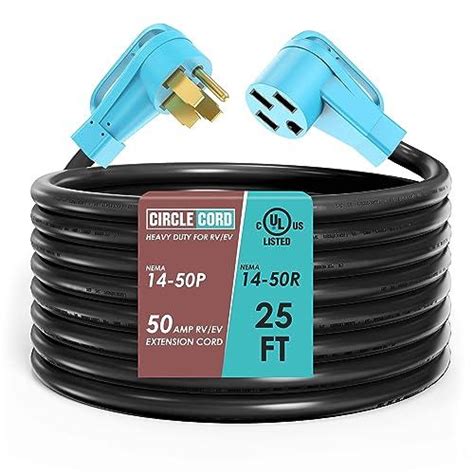 Circlecord Nema P Plug Rv Ev Extension Cord Feet