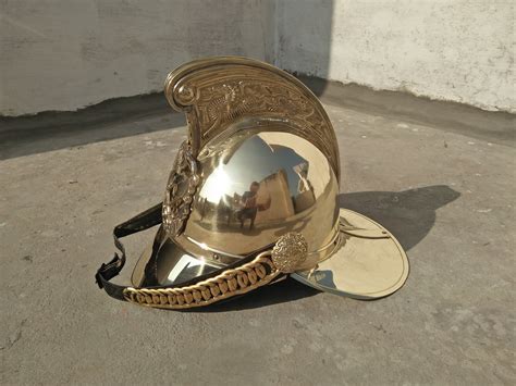 Napoleonic French Cavalry Helmet Brass Helmet Etsy