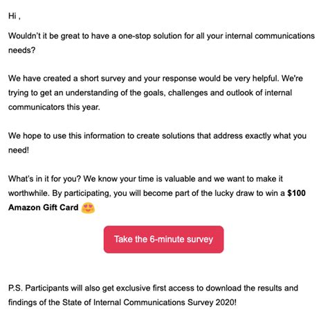 10 Best Practices To Create Survey Invitation Emails — Stripoemail