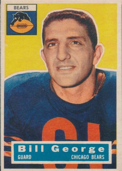 Bill George Football Cards Price Guide Sports Card Investor