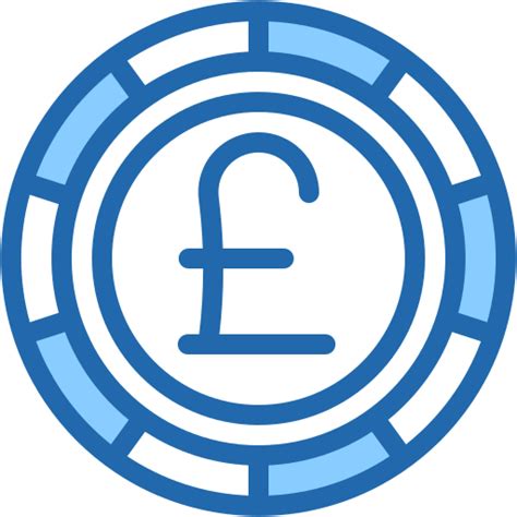 Pound Generic Blue Icon