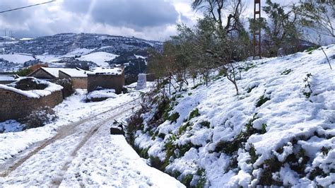 La Neige De Retour Sur Le Littoral De Tizi Ouzou YouTube