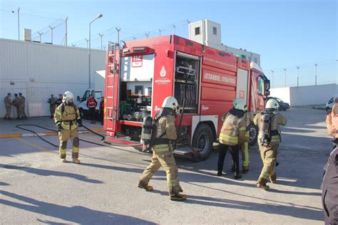 Tuzla Geri G Nderme Merkezi Nde Yang N Tatbikat Ger Ekle Tirildi