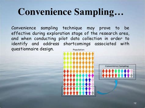 Convenience sampling