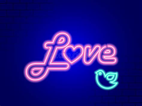 Love Is Love Neon Text Vector Design Template Lgbt Neon Logo Light