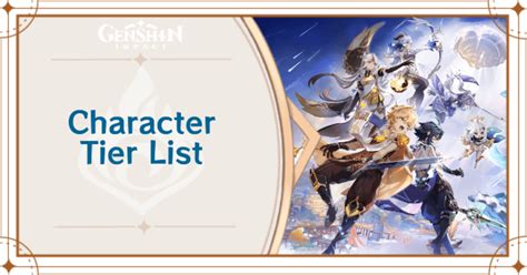 5.3 Tier List and the Best Characters as of January 2025 | Genshin ...