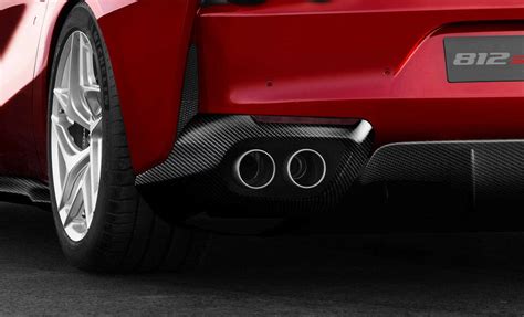 Ferrari 812 Superfast Carbon Fibre Rear Diffuser Apexspares