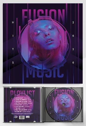 cd cover  album cover templates page